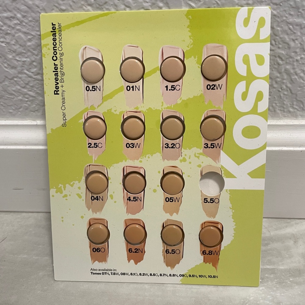 Like New Kosas Revealer Concealer Sample Lot